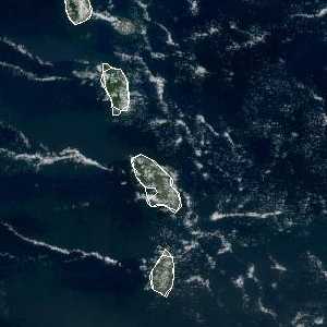 météo tropicale : Image satellite .