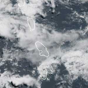 météo tropicale : Image satellite .