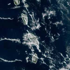 météo tropicale : Image satellite .