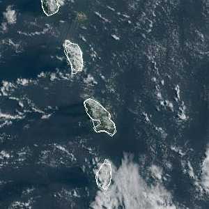 météo tropicale : Image satellite .