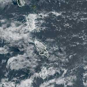 météo tropicale : Image satellite .