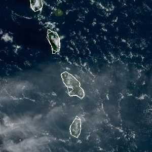 météo tropicale : Image satellite .