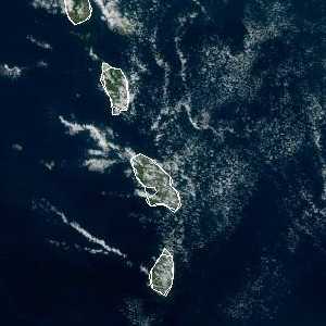 météo tropicale : Image satellite .