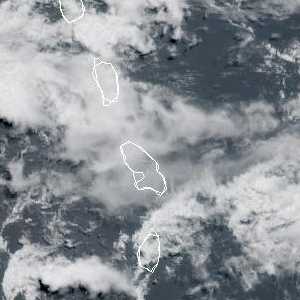 météo tropicale : Image satellite .