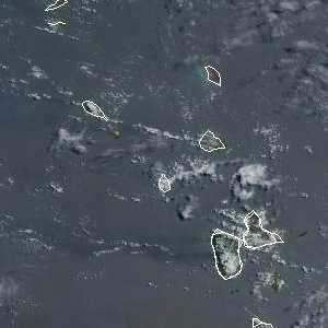 météo tropicale : Image satellite .