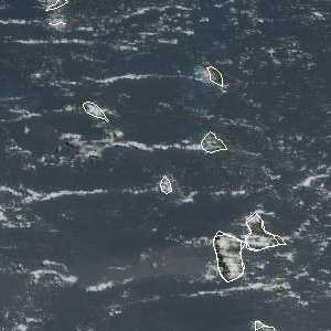 météo tropicale : Image satellite .