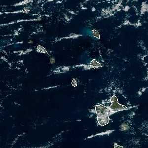 météo tropicale : Image satellite .