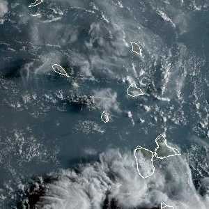 météo tropicale : Image satellite .