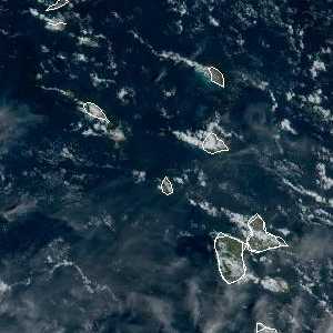 météo tropicale : Image satellite .