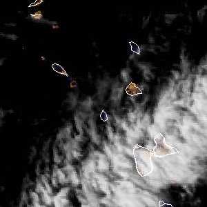 météo tropicale : Image satellite .