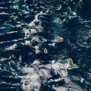 météo tropicale : Image satellite .