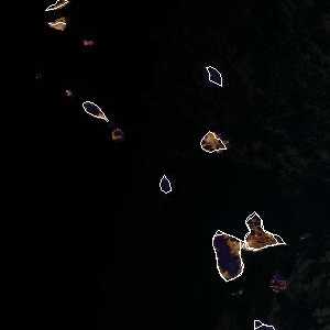 météo tropicale : Image satellite .