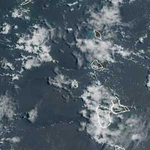 météo tropicale : Image satellite .