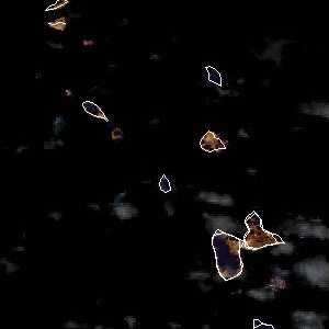 météo tropicale : Image satellite .