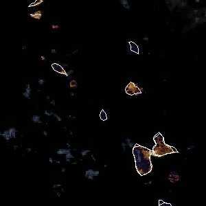 météo tropicale : Image satellite .