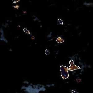 météo tropicale : Image satellite .