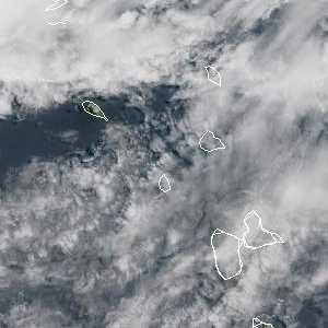 météo tropicale : Image satellite .