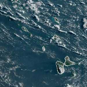 météo tropicale : Image satellite .