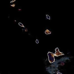 météo tropicale : Image satellite .