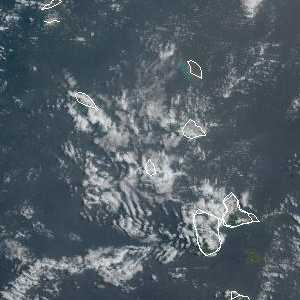 météo tropicale : Image satellite .