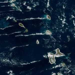 météo tropicale : Image satellite .