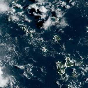 météo tropicale : Image satellite .