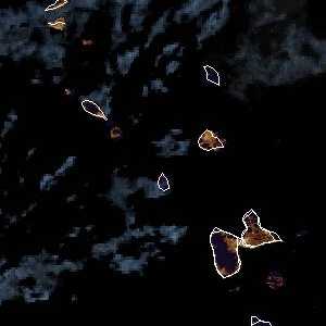 météo tropicale : Image satellite .