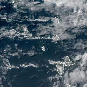 météo tropicale : Image satellite .