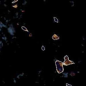 météo tropicale : Image satellite .