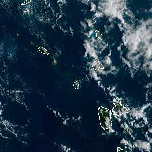 météo tropicale : Image satellite .