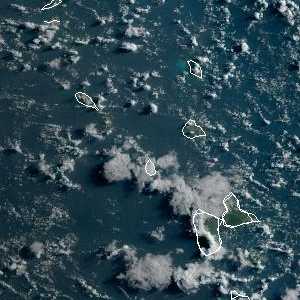 météo tropicale : Image satellite .