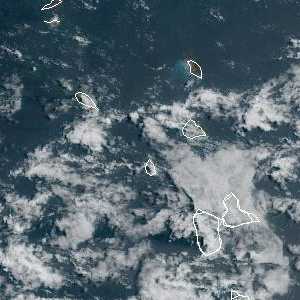 météo tropicale : Image satellite .