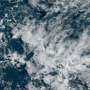 météo tropicale : Image satellite .