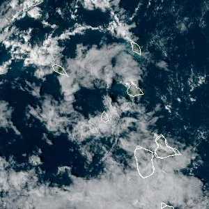 météo tropicale : Image satellite .
