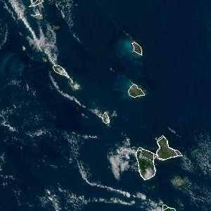 météo tropicale : Image satellite .