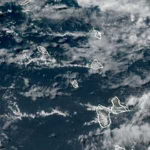 météo tropicale : Image satellite .