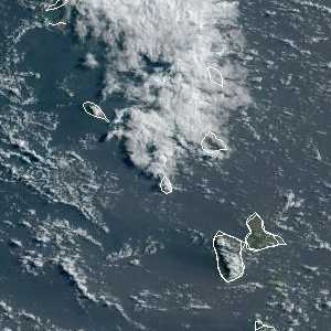 météo tropicale : Image satellite .