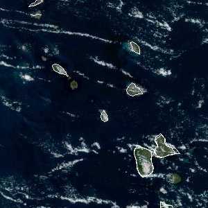 météo tropicale : Image satellite .