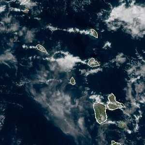 météo tropicale : Image satellite .