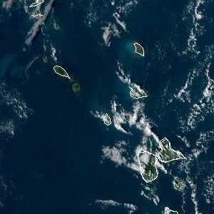 météo tropicale : Image satellite .