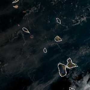 météo tropicale : Image satellite .