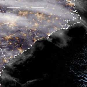 météo tropicale : Image satellite .
