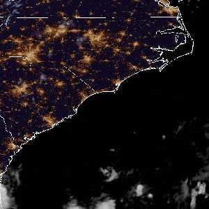météo tropicale : Image satellite .