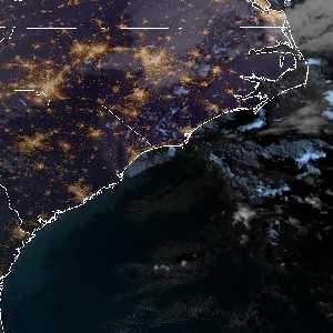 météo tropicale : Image satellite .