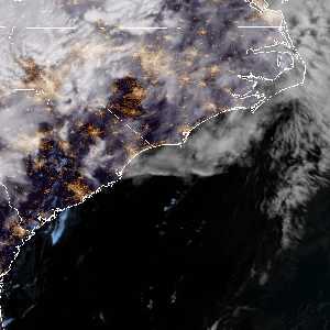 météo tropicale : Image satellite .