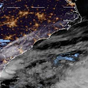 météo tropicale : Image satellite .