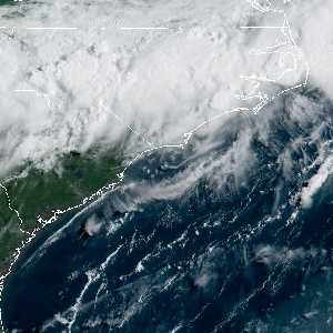 météo tropicale : Image satellite .