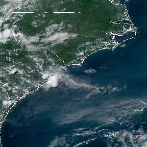 météo tropicale : Image satellite .