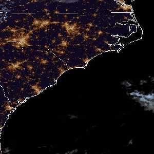 météo tropicale : Image satellite .