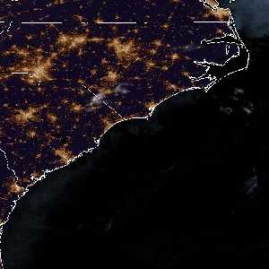 météo tropicale : Image satellite .